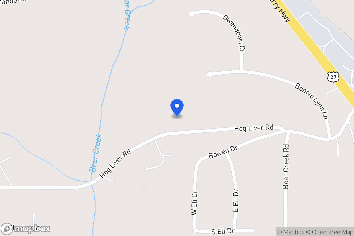 Map of 662 Hog Liver Rd