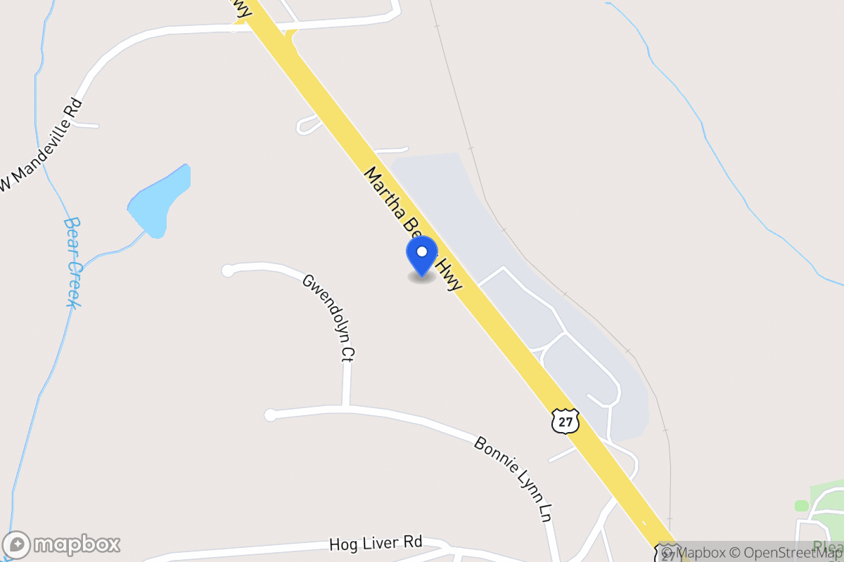 Map of 3660 N 27 Hwy