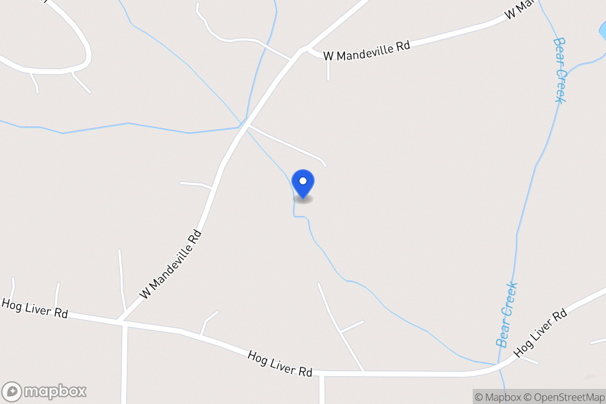 Map of 344 W Mandeville Rd