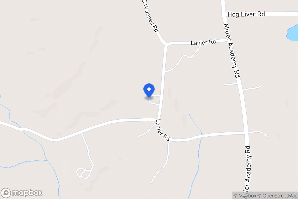 Map of 150 Lanier Rd