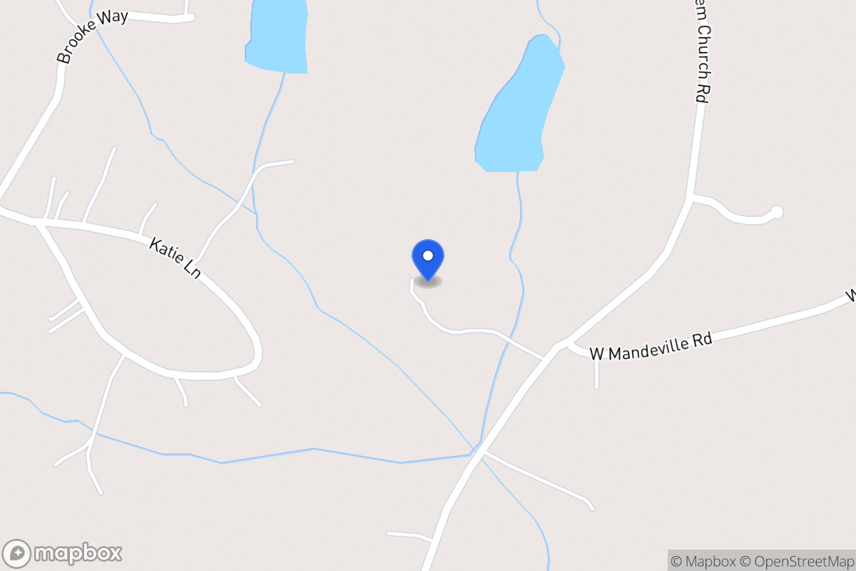 Map of 335 W Mandeville Rd