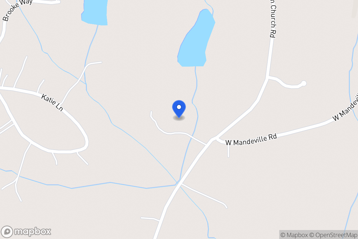 Map of 357 W Mandeville Rd