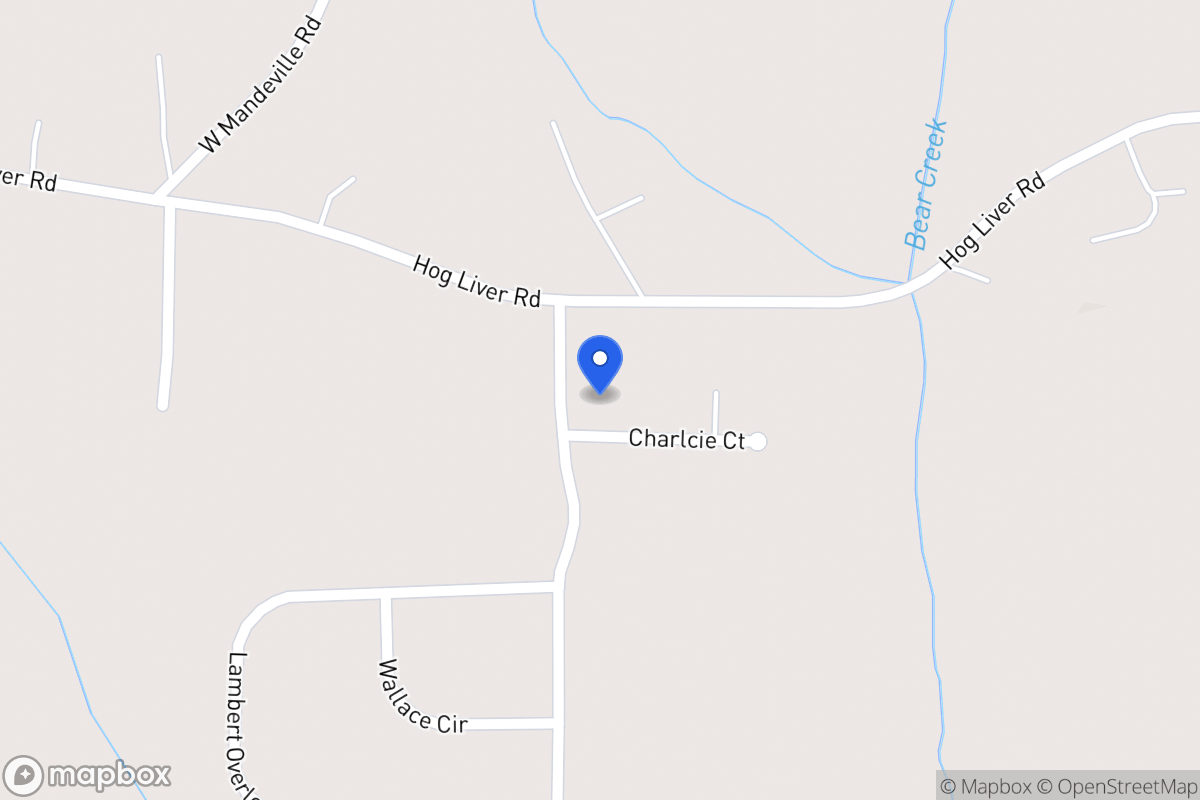 Map of 206 Lambert Overlook Cr