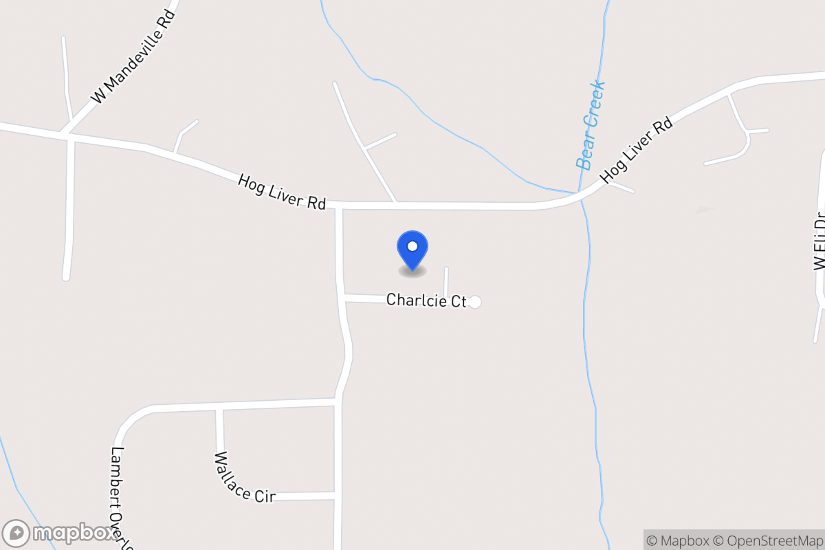 Map of 108 Charlcie Ct