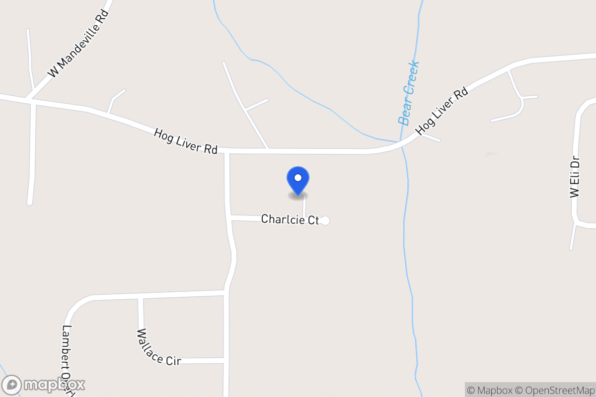 Map of 112 Charlcie Ct