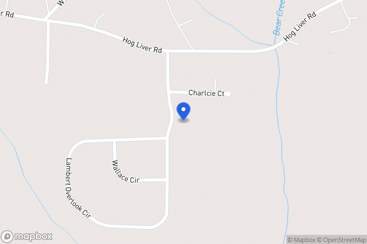 Map of 214 Lambert Overlook Cir