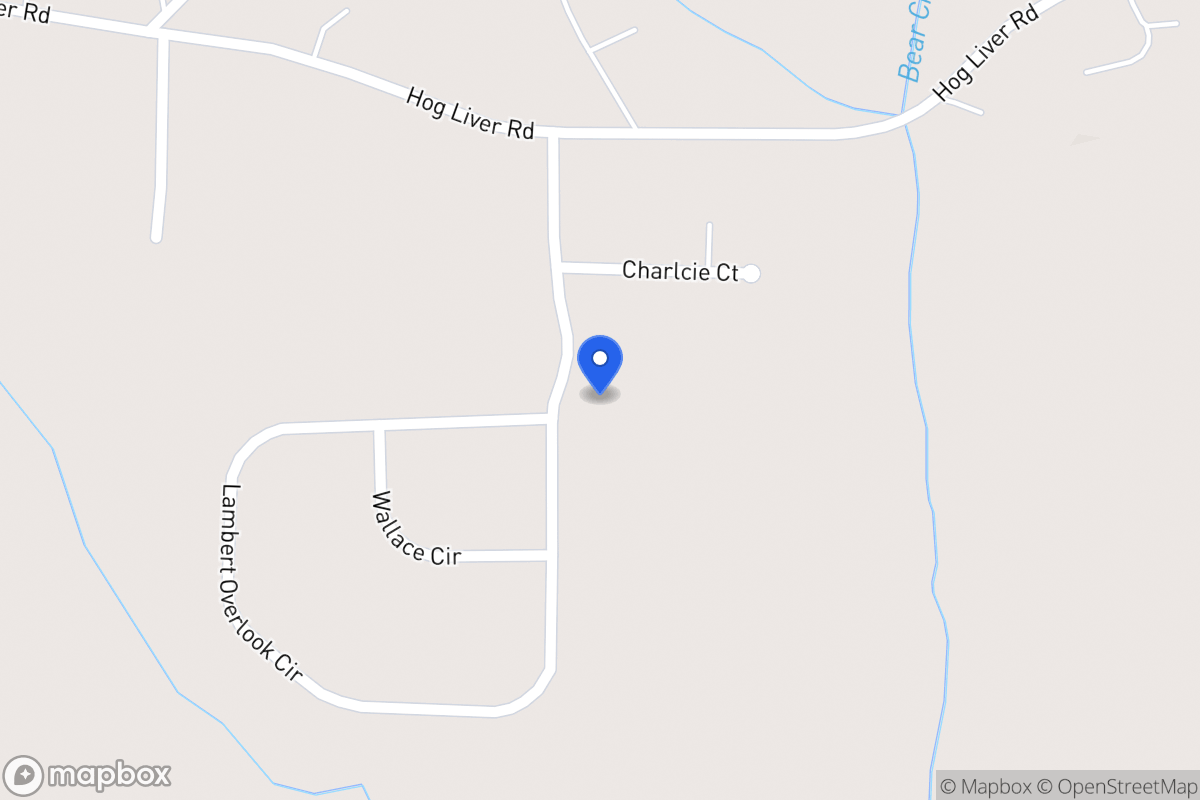 Map of 218 Lambert Overlook Cir