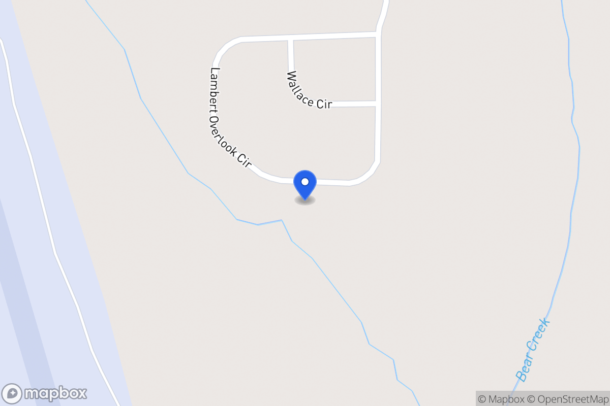Map of 282 Lambert Overlook Cir