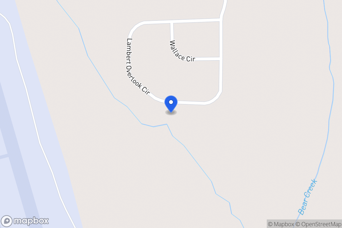 Map of 286 Lambert Overlook Cir