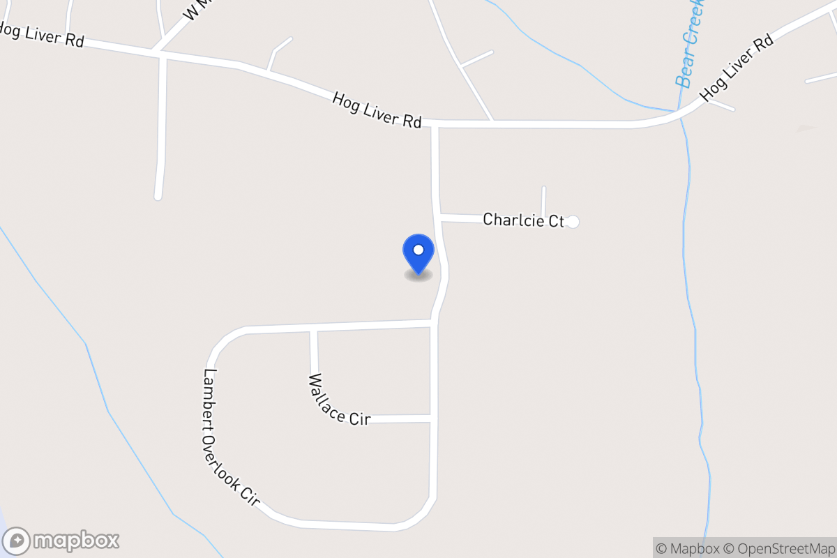 Map of 217 Lambert Overlook Cir