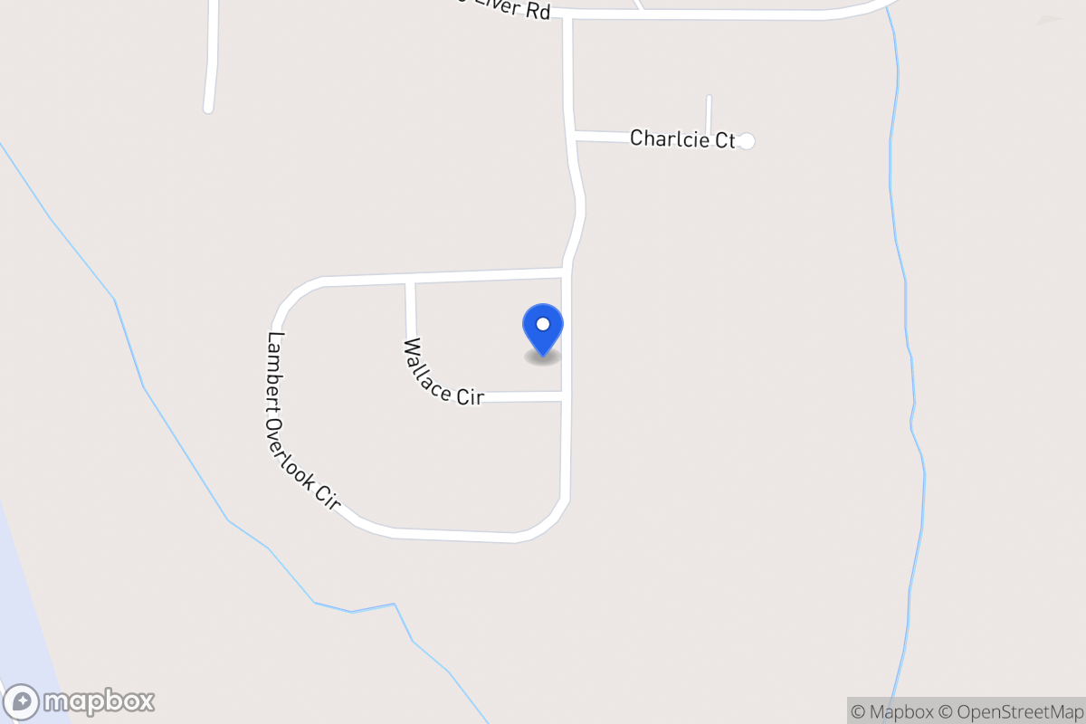 Map of 401 Wallace Cir
