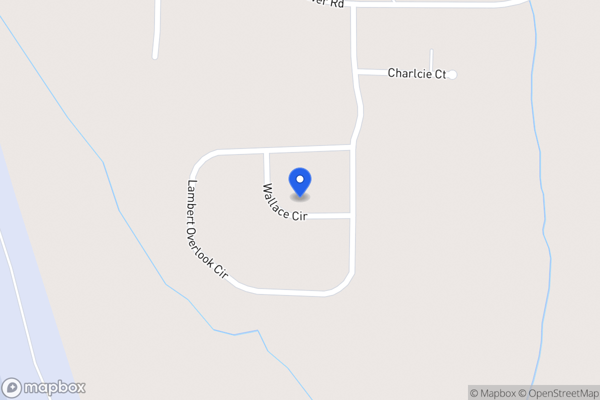 Map of 411 Wallace Cir