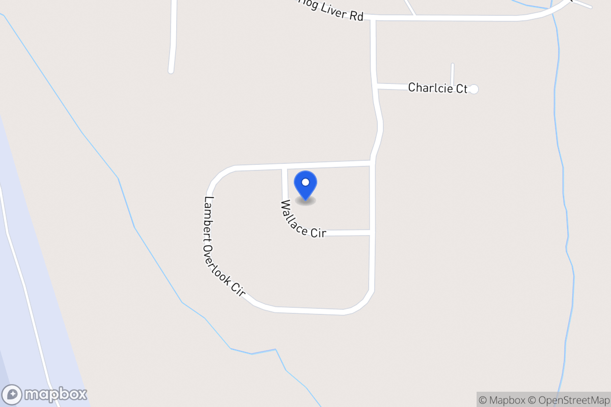 Map of 427 Wallace Cir
