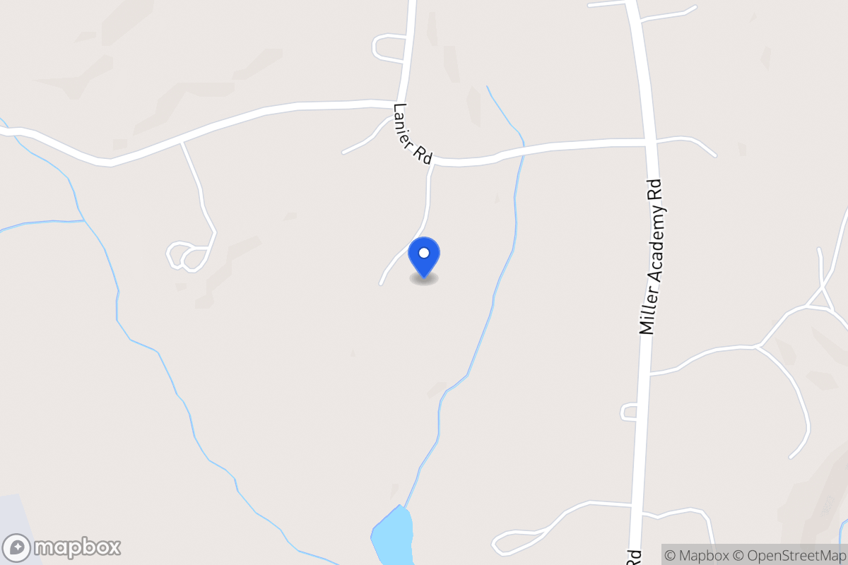 Map of 96 Lanier Rd