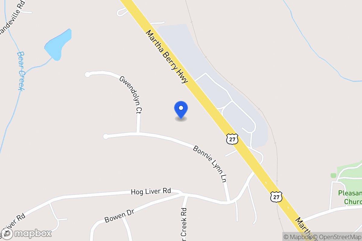 Map of 121 Bonnie Lynn Ln