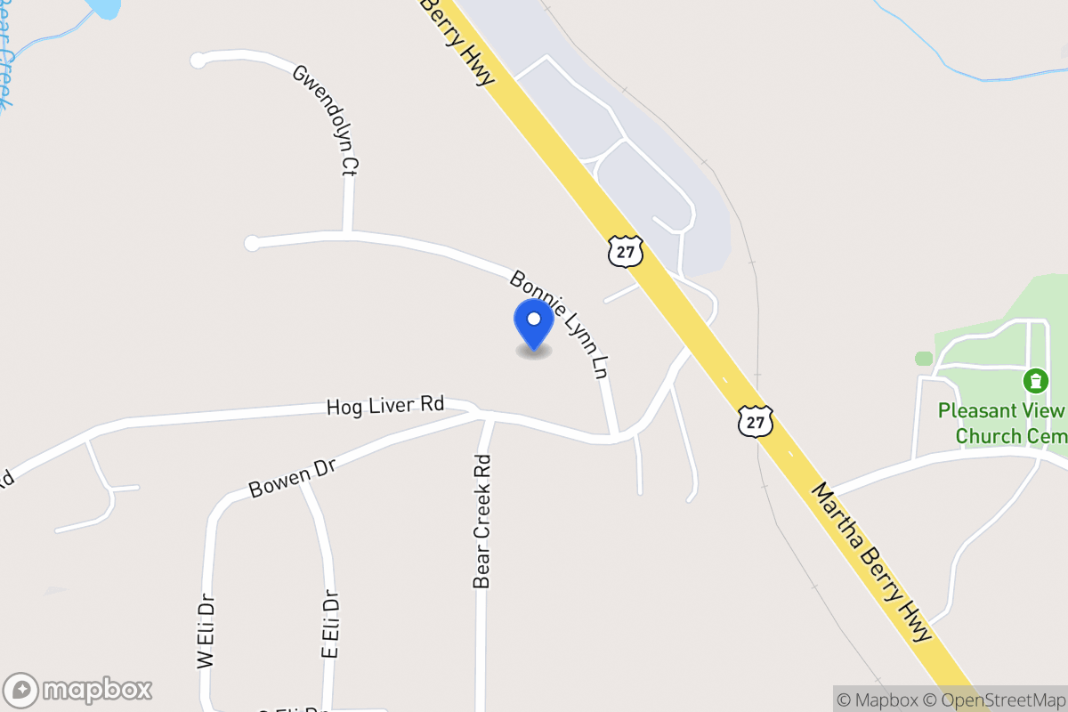 Map of 100 Bonnie Lynn Ln
