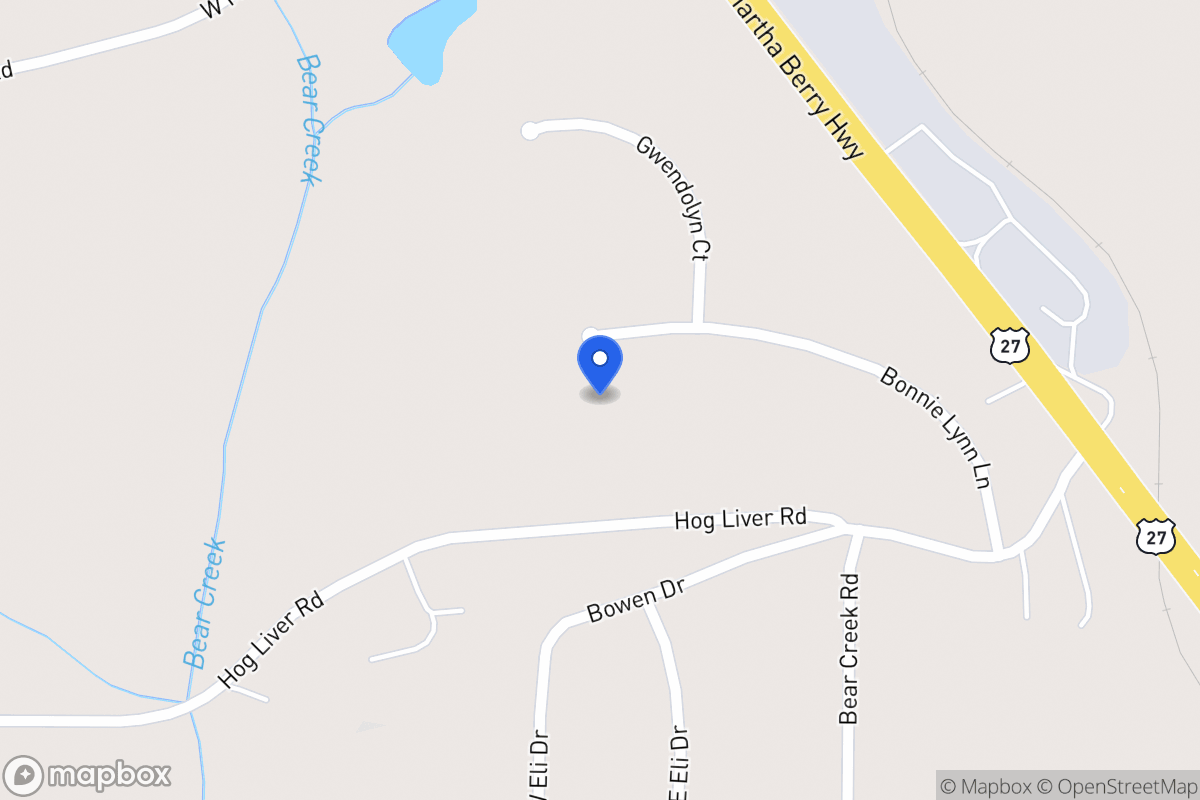 Map of 140 Bonnie Lynn Ln