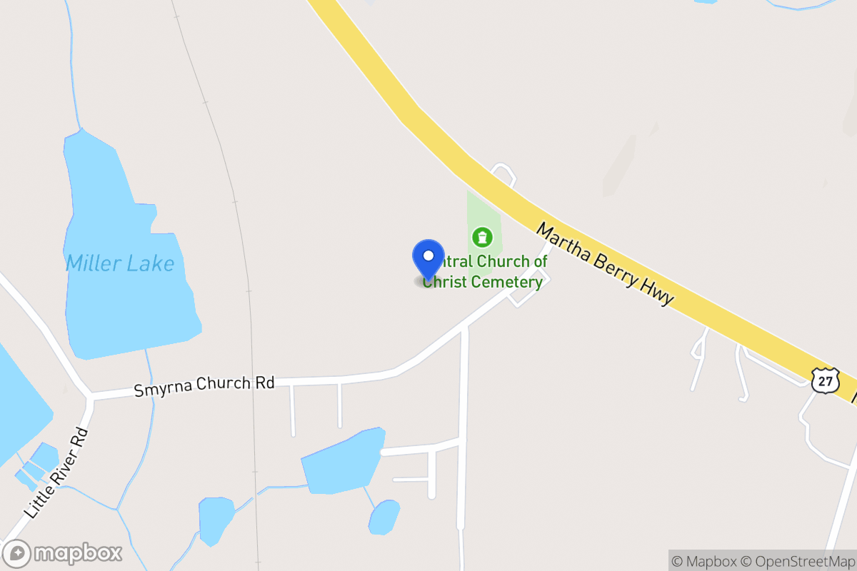 Map of 65 Smyrna Church Rd