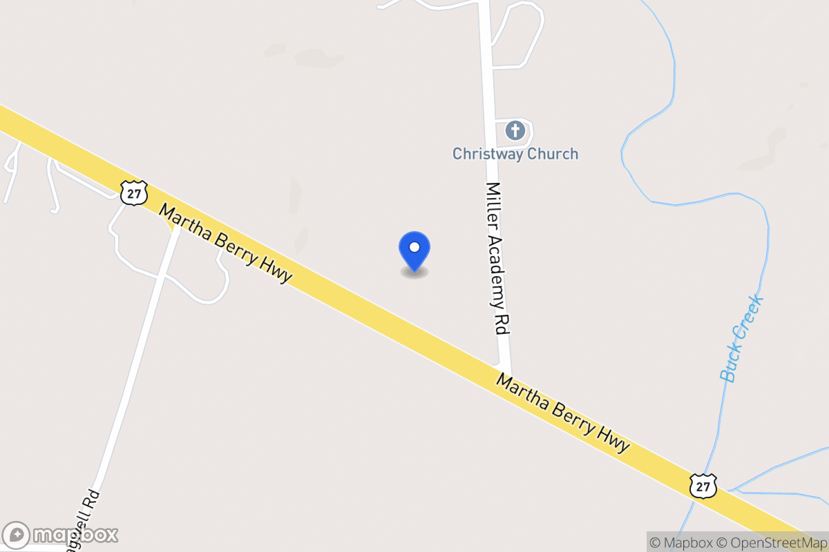 Map of 2589 N 27 Hwy