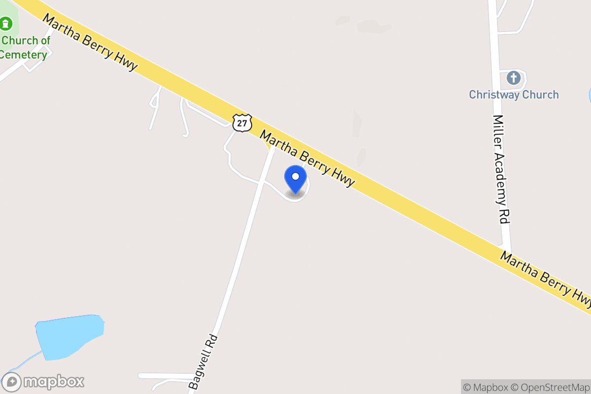 Map of 2694 N 27 Hwy