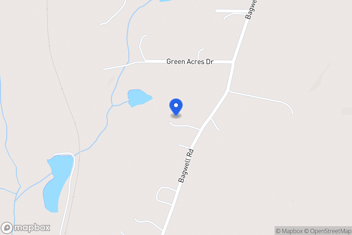 Map of 303 Bagwell Rd
