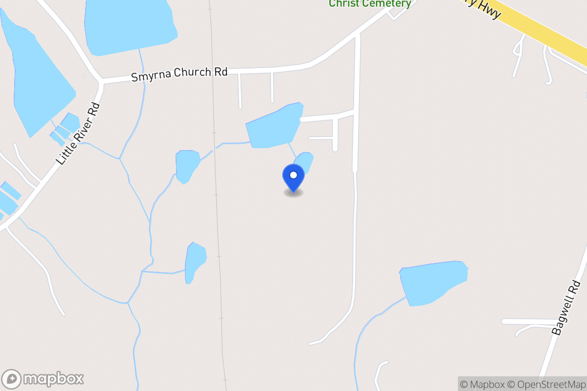 Map of 104 Smyrna Church Rd