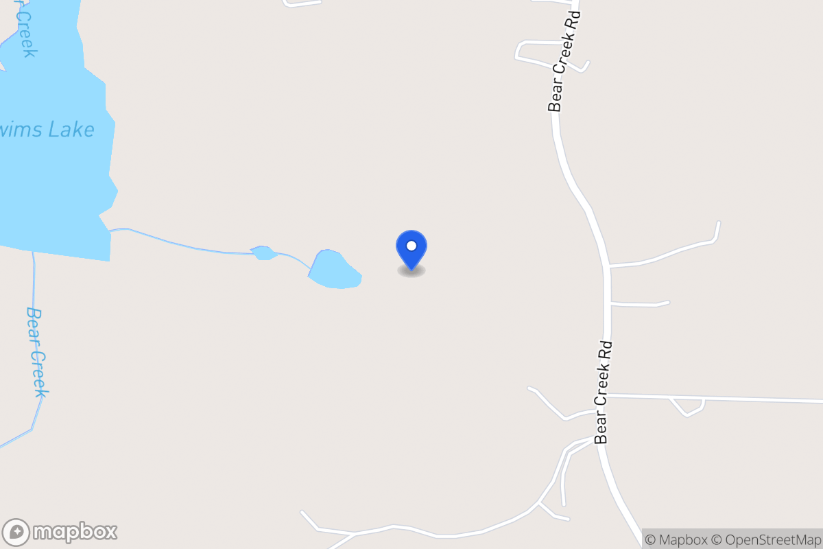 Map of 780 Bear Creek Rd
