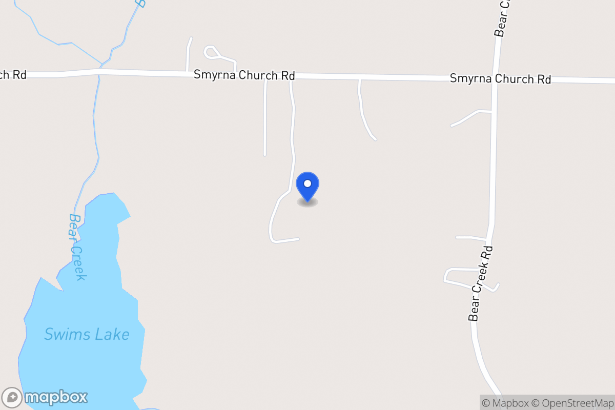 Map of 700 Smyrna Church Rd
