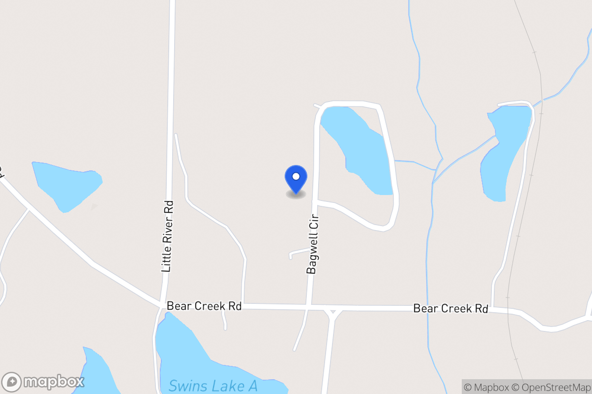 Map of Bagwell Cir