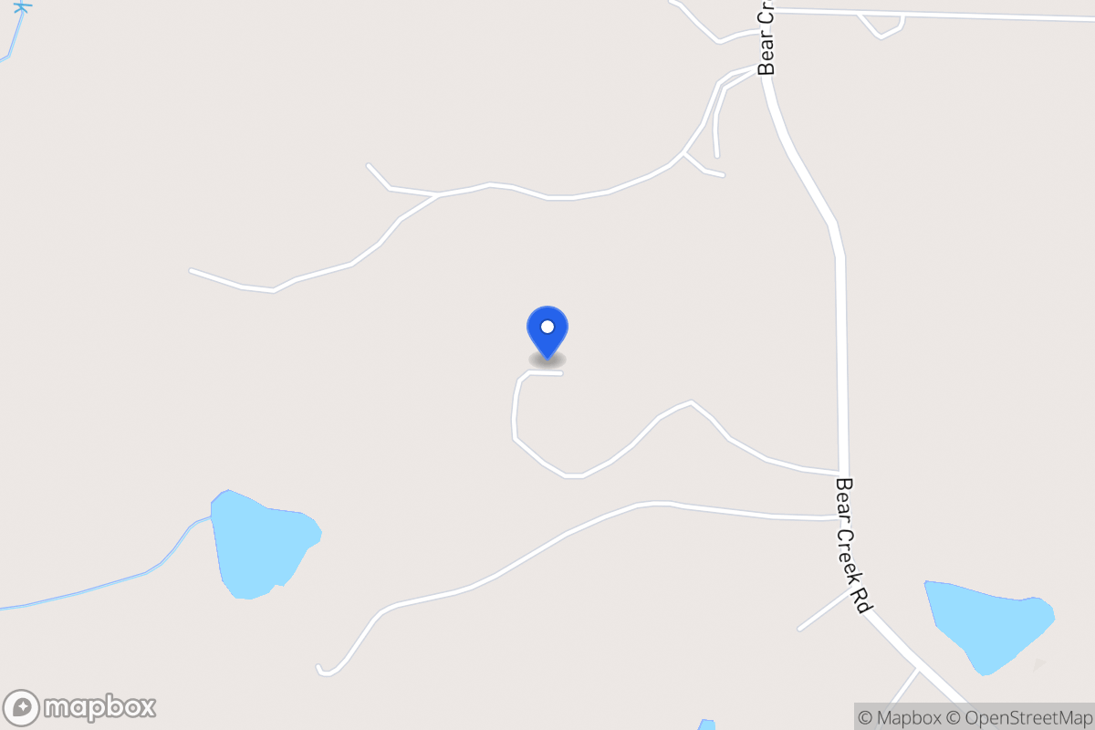 Map of 546 Bear Creek Rd