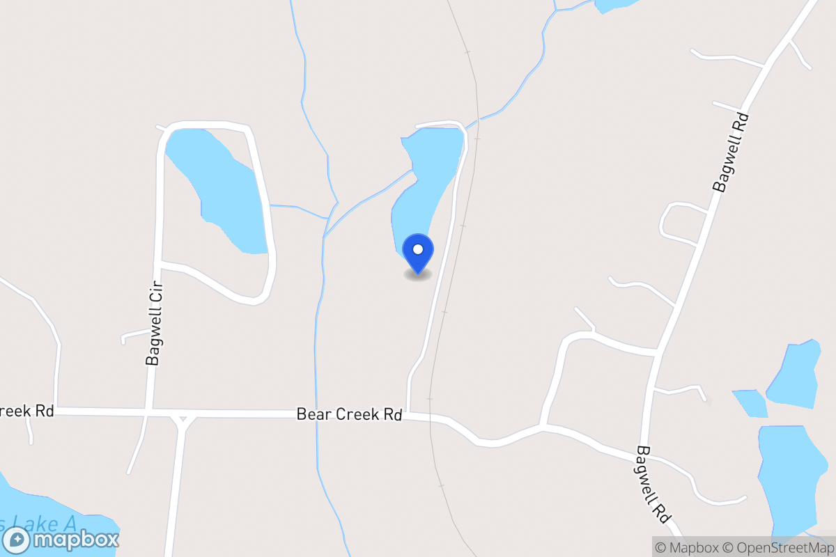 Map of 119 Bear Creek Rd