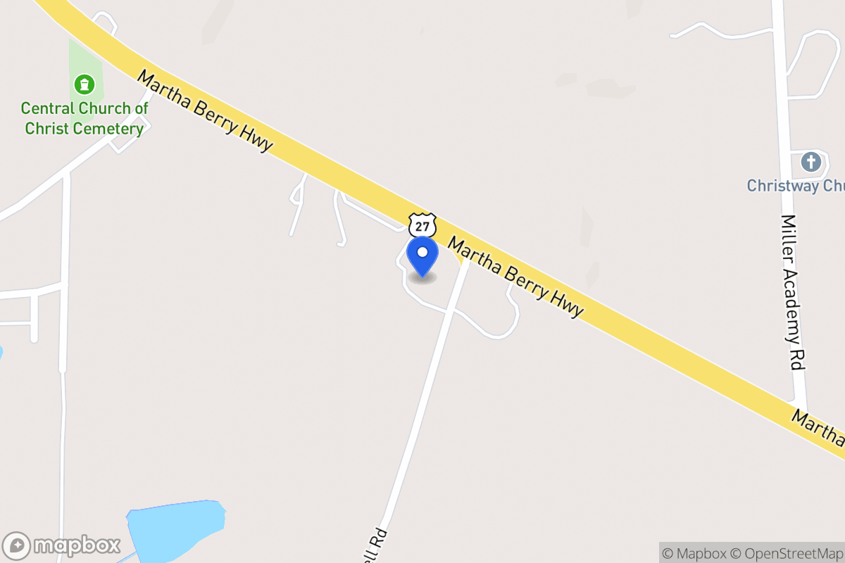Map of 2724 N 27 Hwy