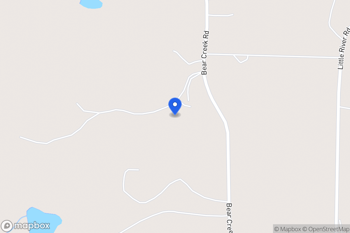 Map of 660 Bear Creek Rd