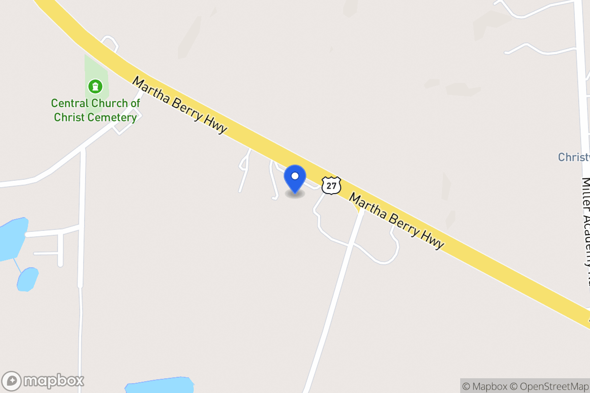 Map of 2734 N 27 Hwy