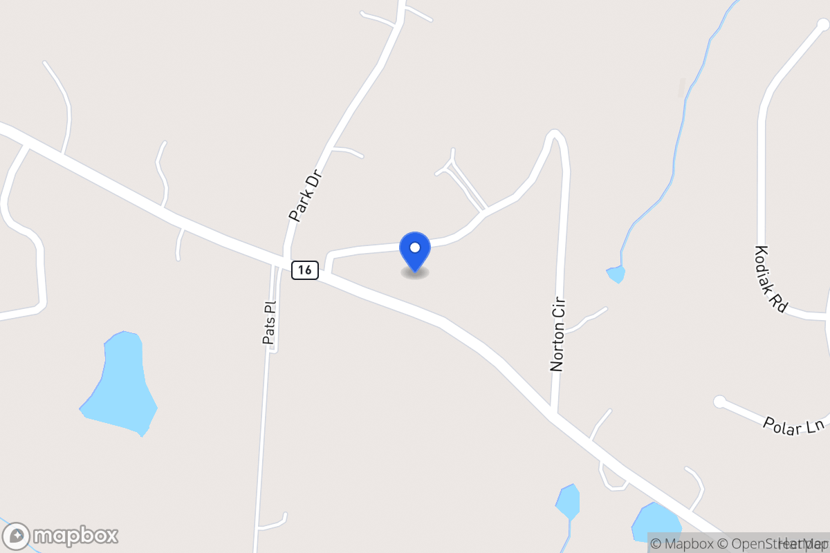 Map of 2701 Mt Zion Rd