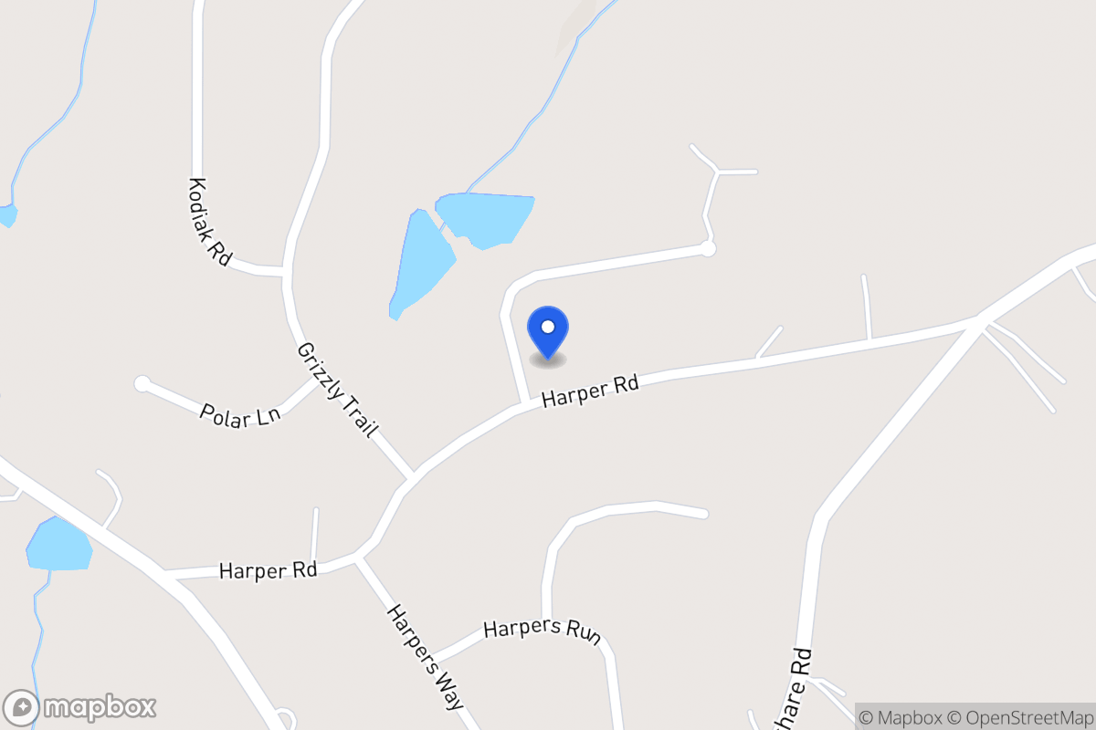 Map of 100 Natures Pointe Trl