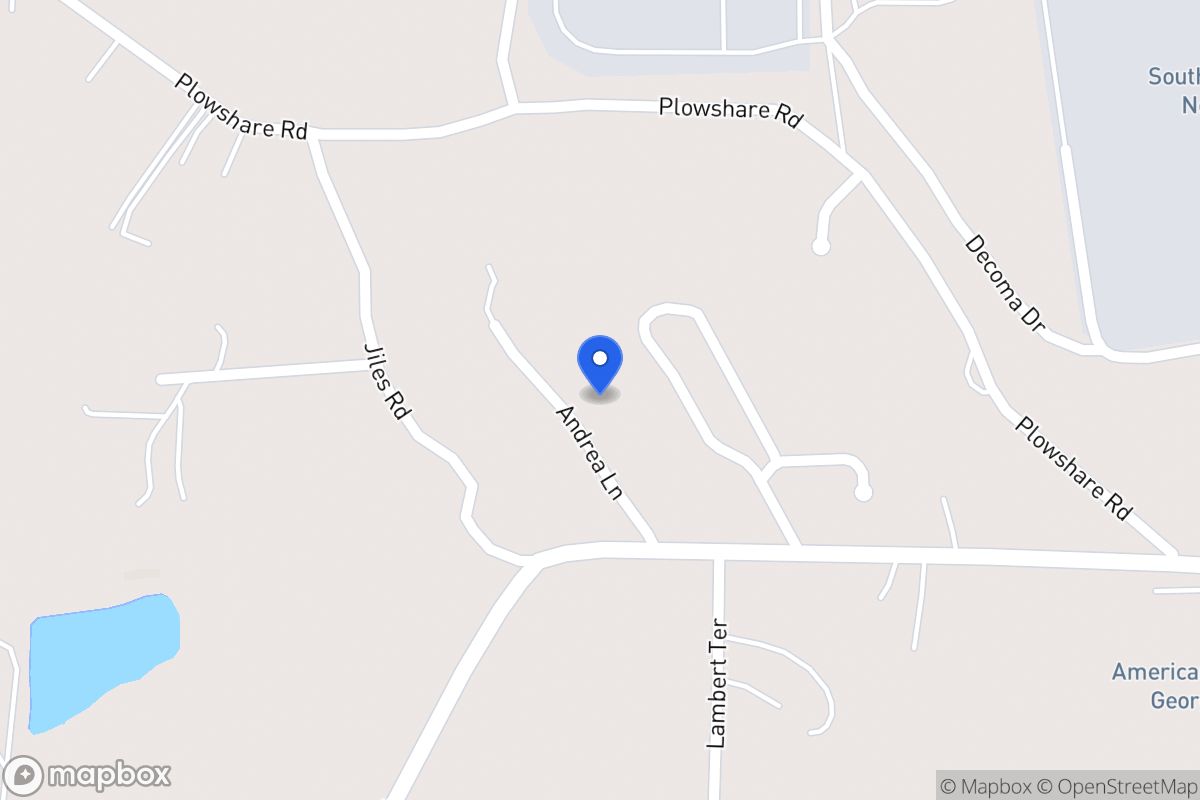 Map of 45 Andrea Ln