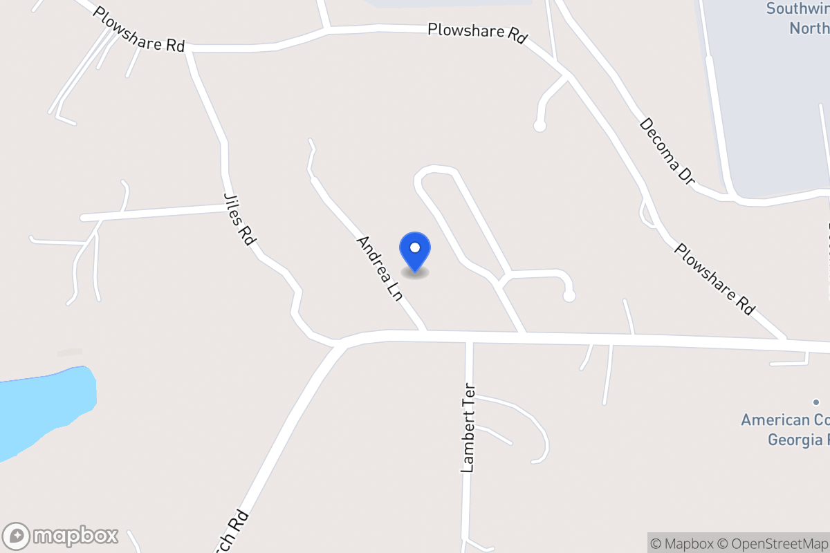 Map of 23 Andrea Ln