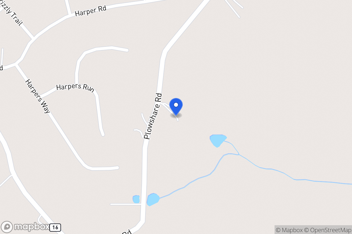 Map of 1140 Plowshare Rd