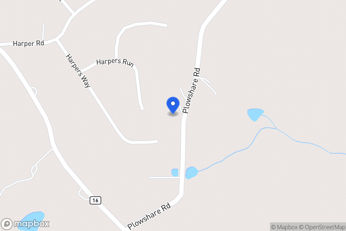 Map of 1161 Plowshare Rd