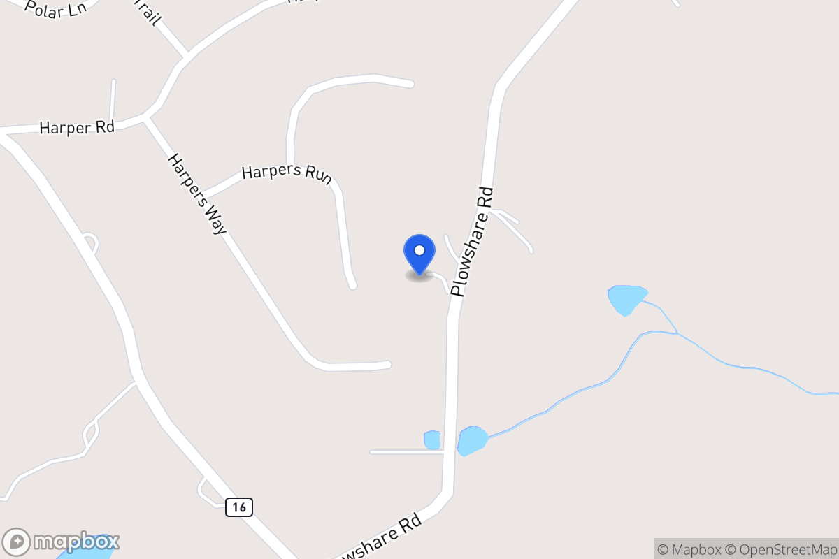 Map of 1153 Plowshare Rd