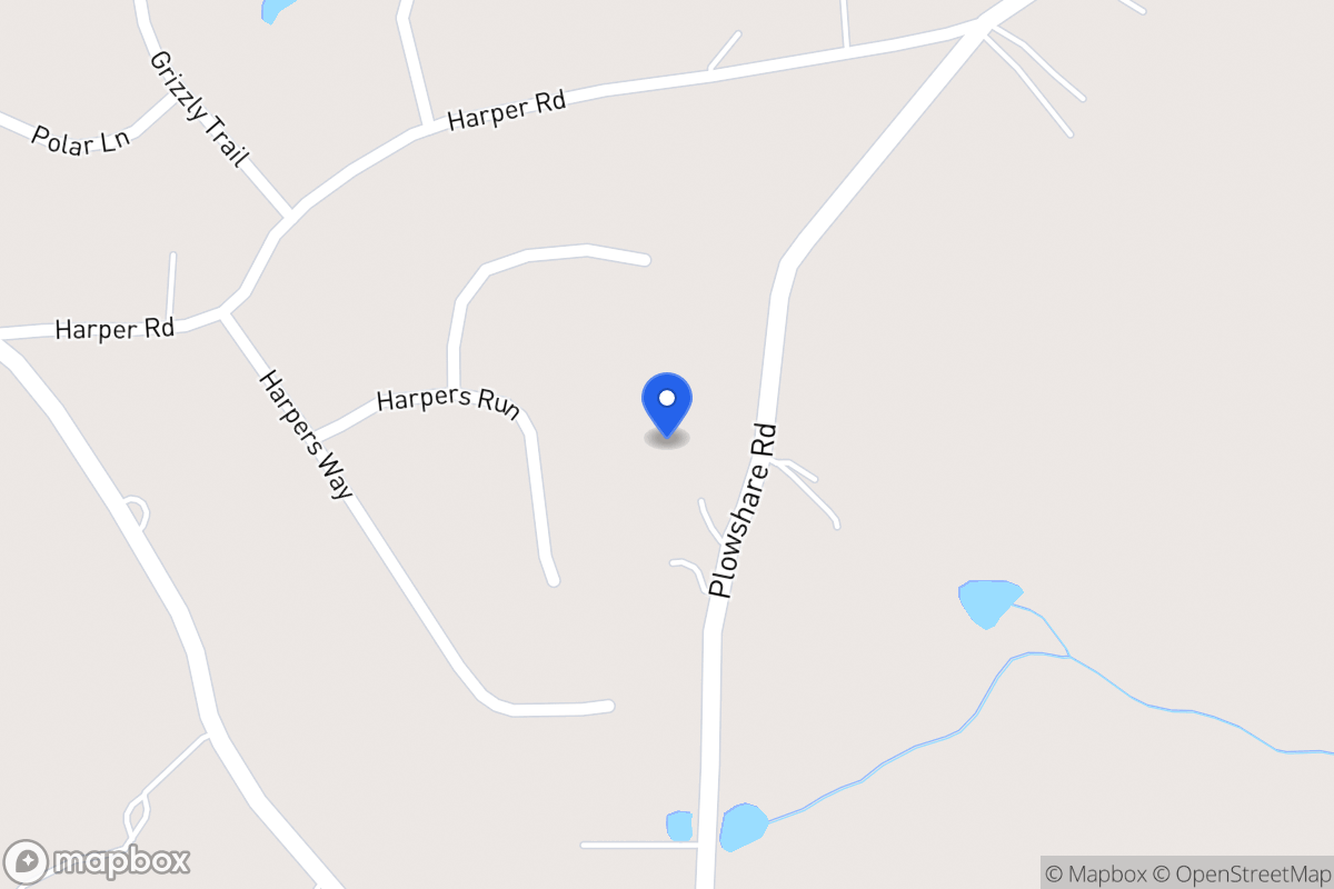 Map of 1127 Plowshare Rd