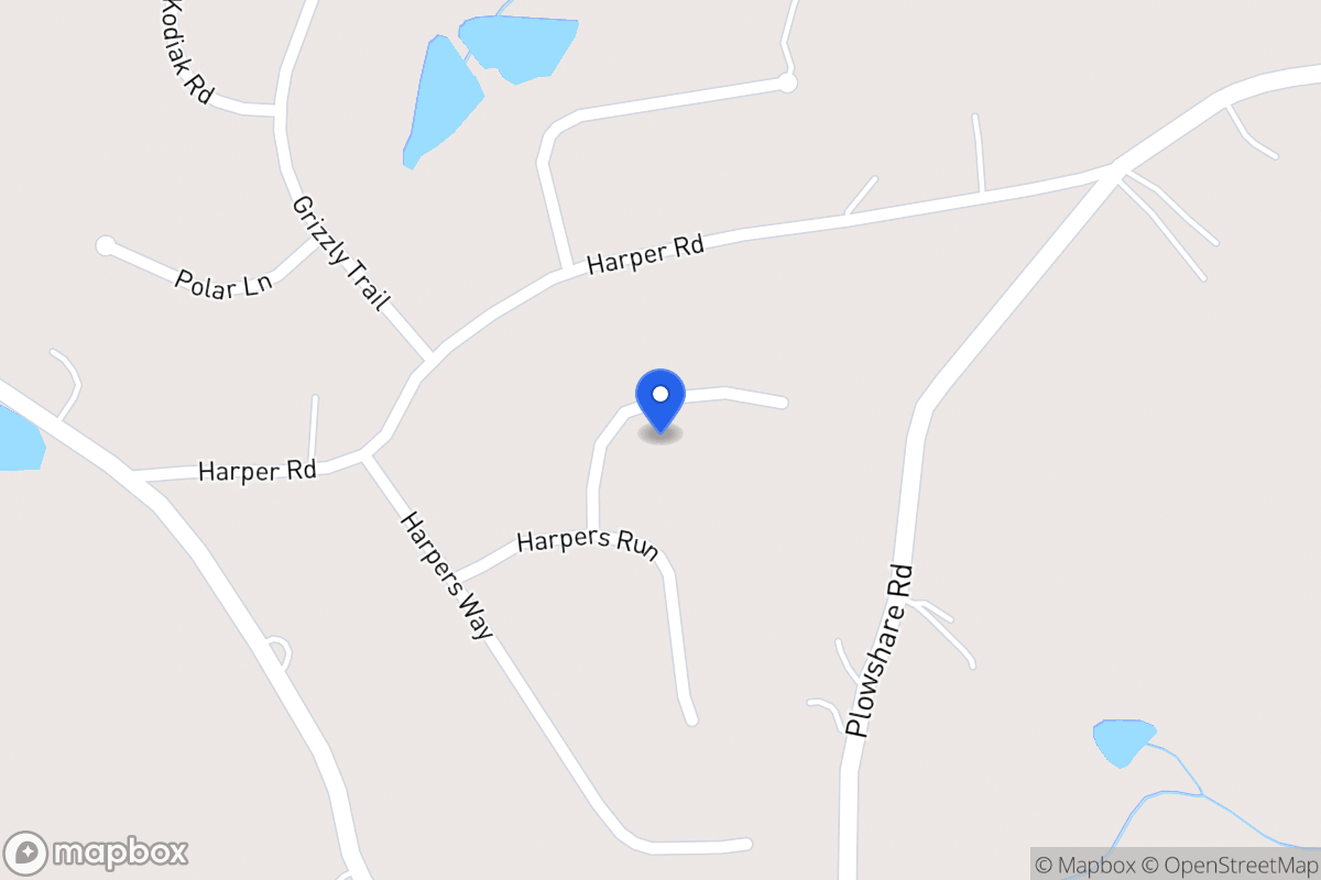 Map of 43 Harpers Pl