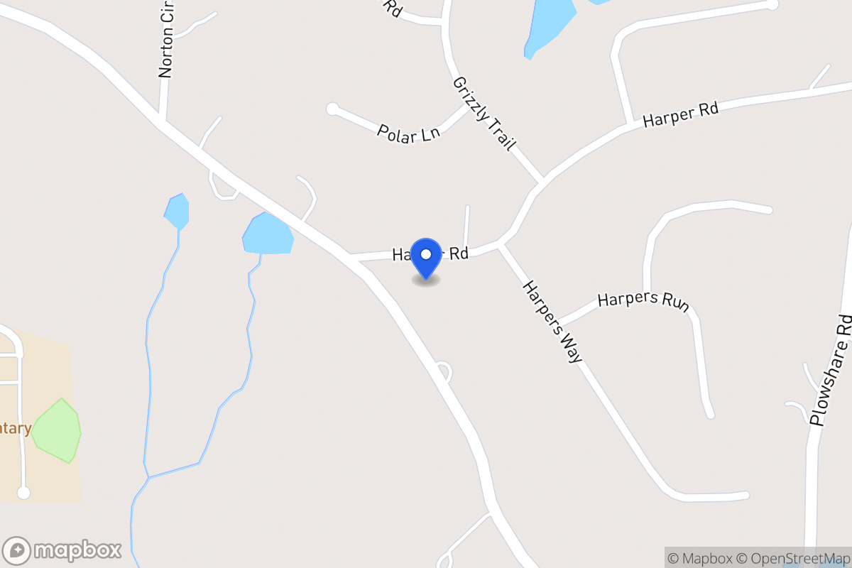 Map of 2487 Mt Zion Rd