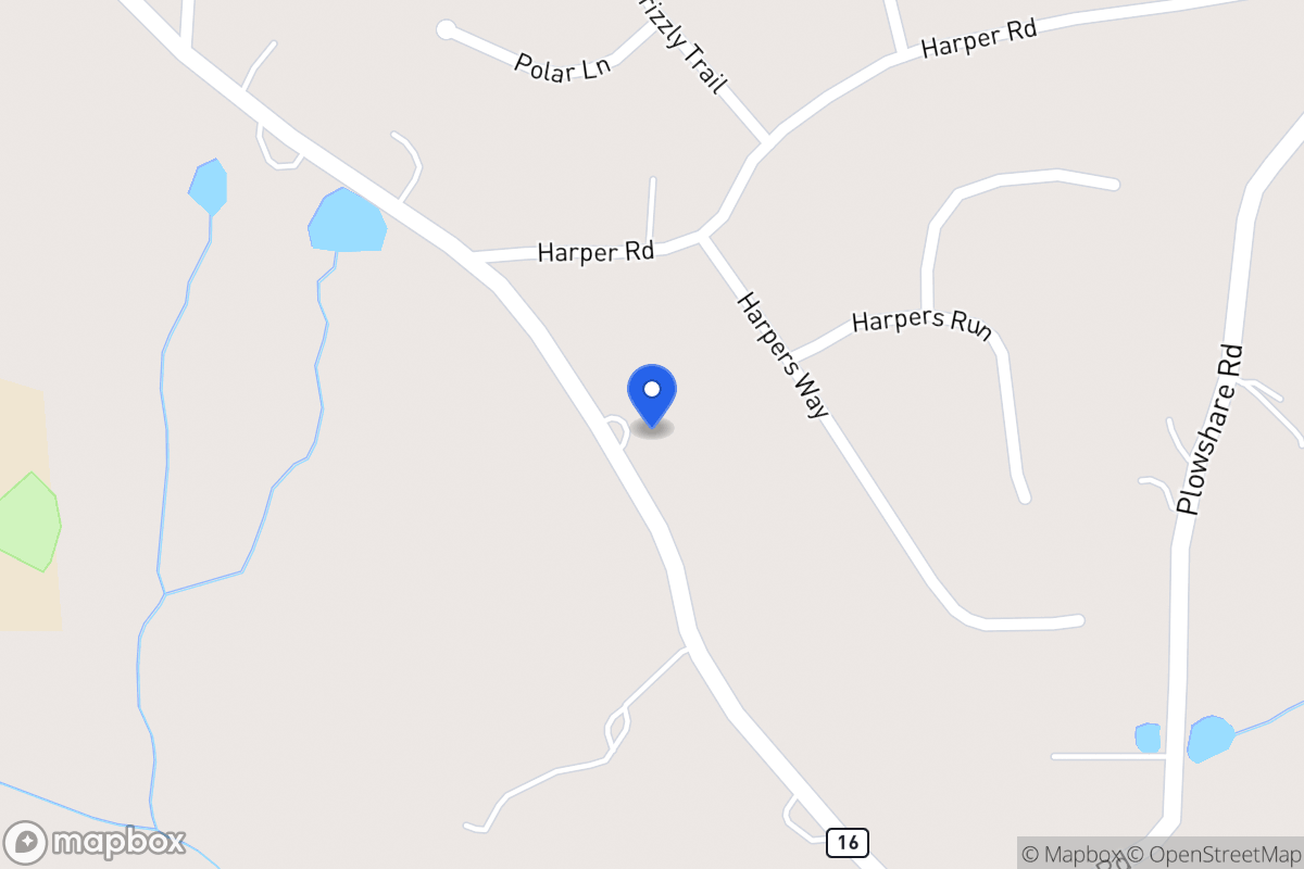 Map of 2415 Mt Zion Rd