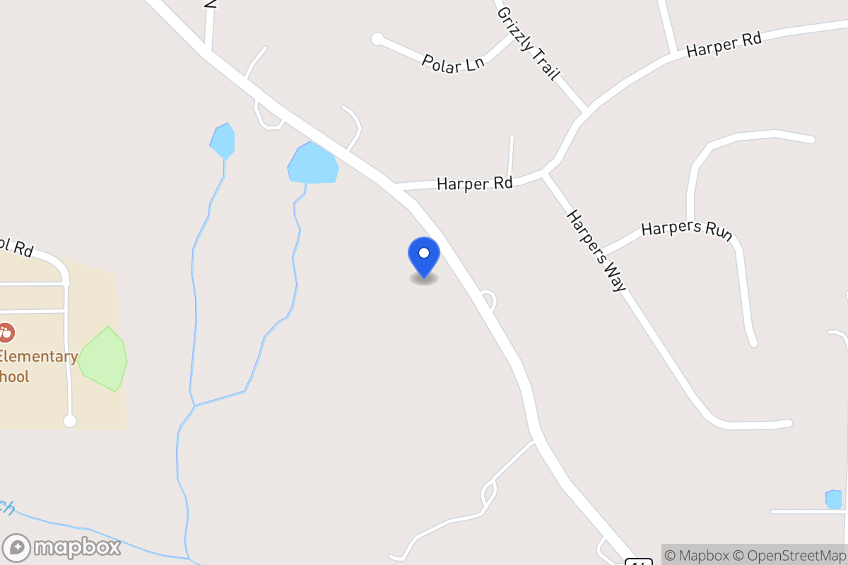 Map of 2472 Mt Zion Rd