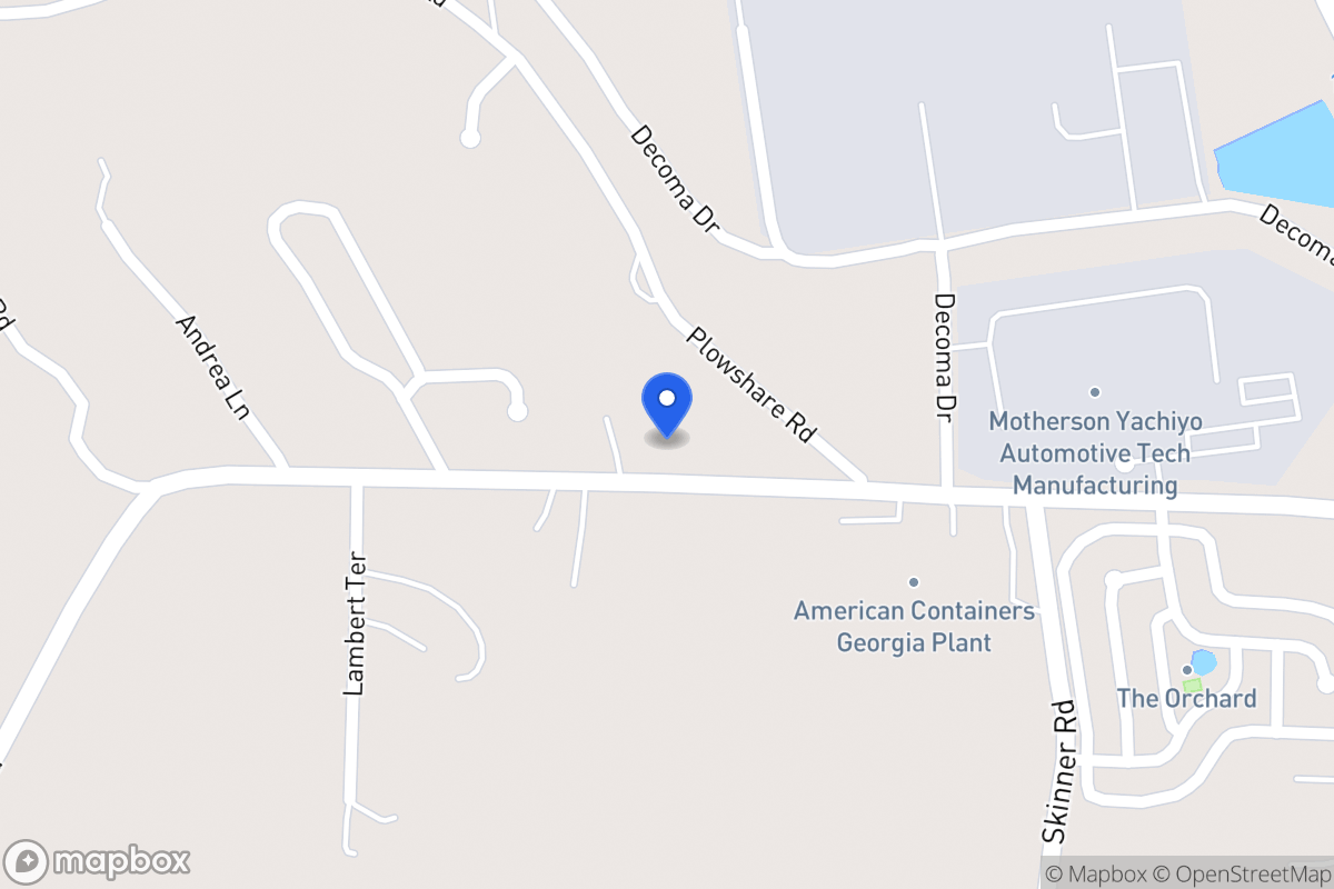 Map of 705 Beulah Church Rd