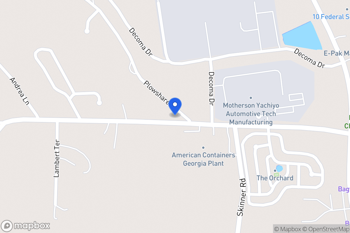 Map of 659 Beulah Church Rd