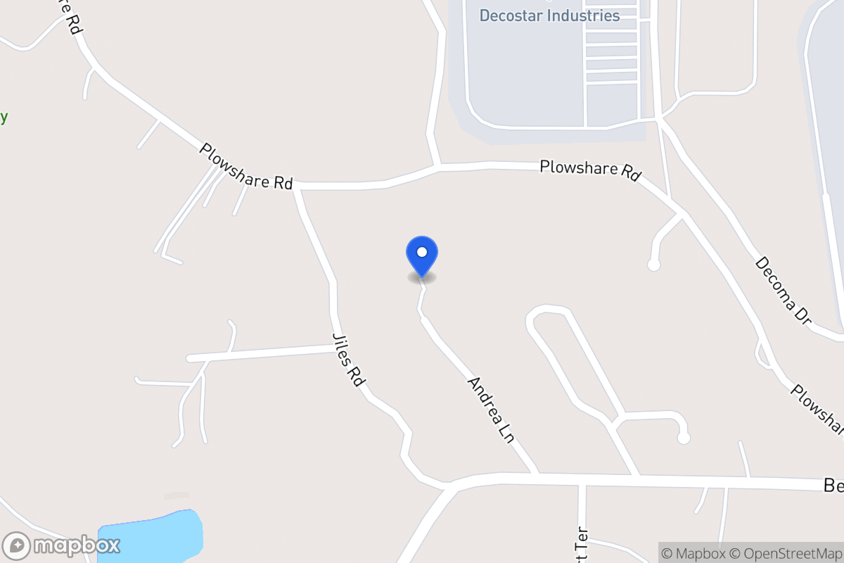 Map of 101 Andrea Ln