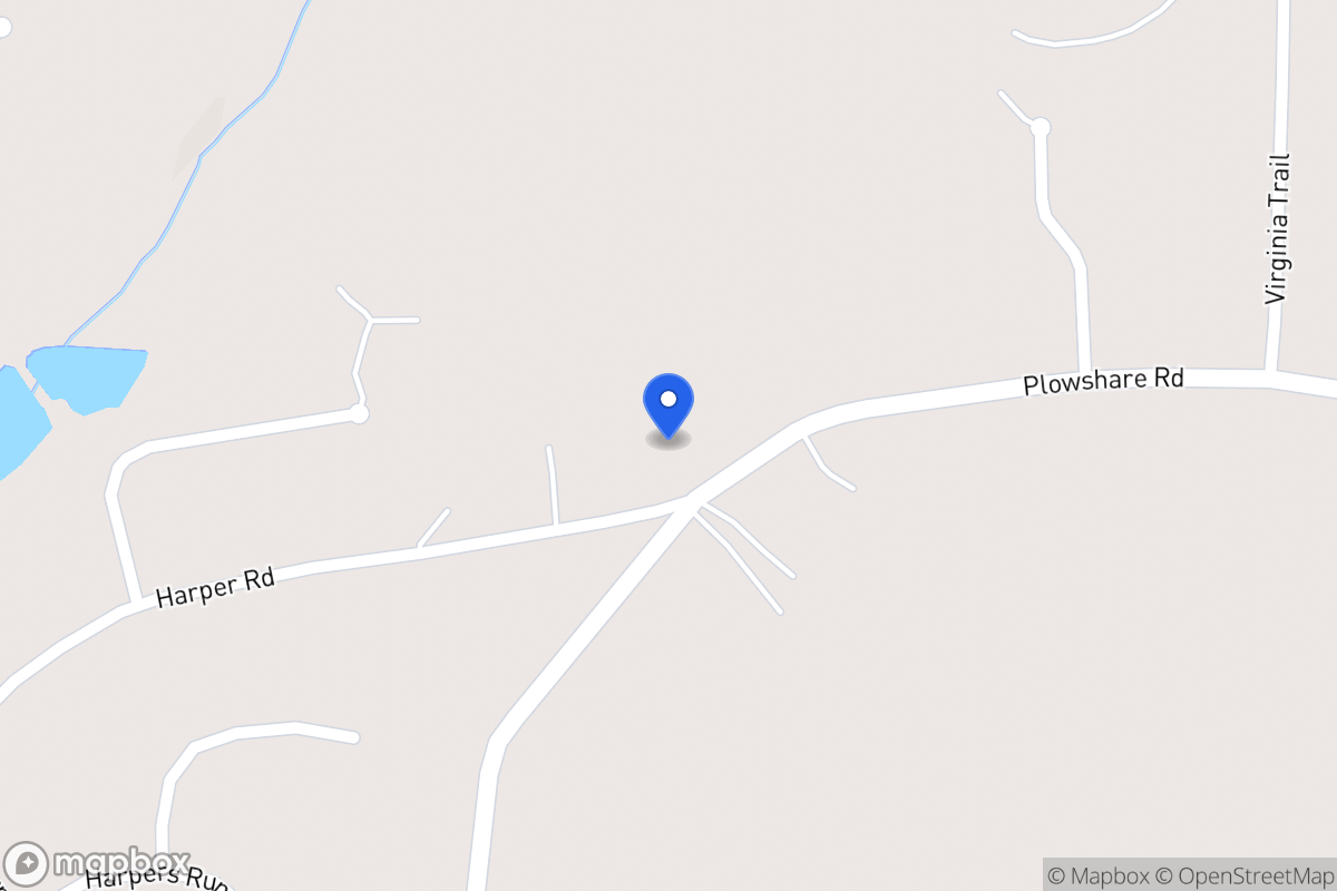 Map of 316 Harper Rd